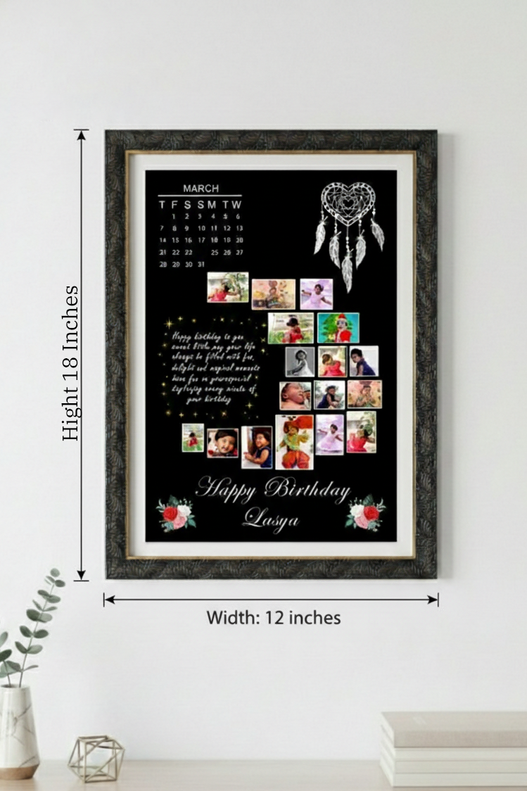 Birthday Frame PVF - 17-1218-105
