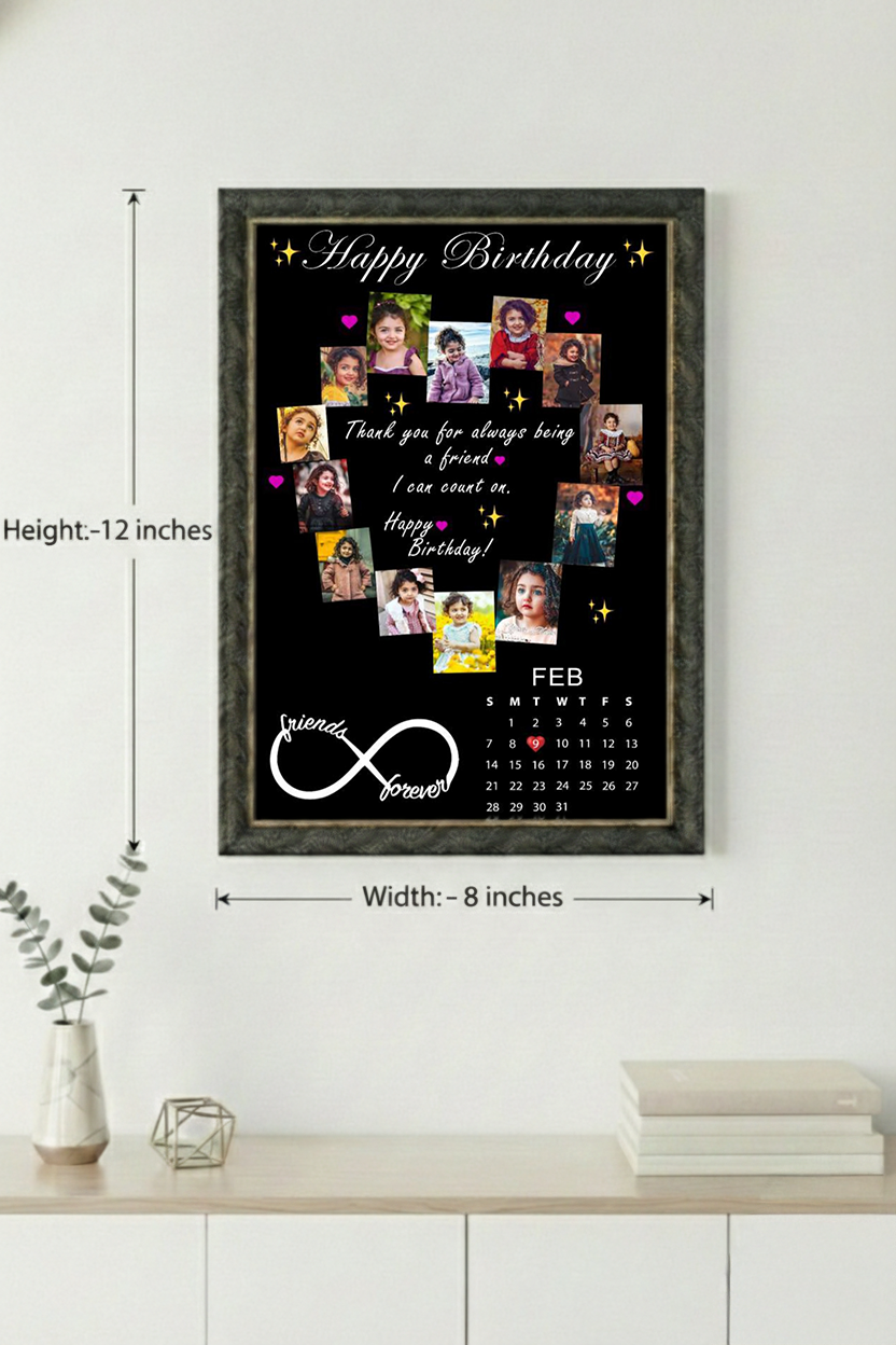 Birthday Frame PVF - 13-0812-134