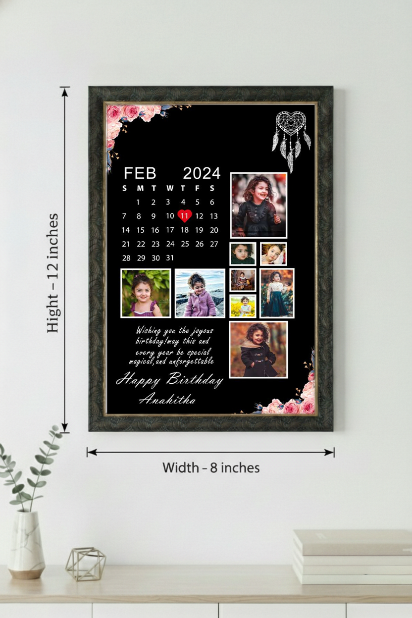 Birthday Frame PVF - 09-0812-136