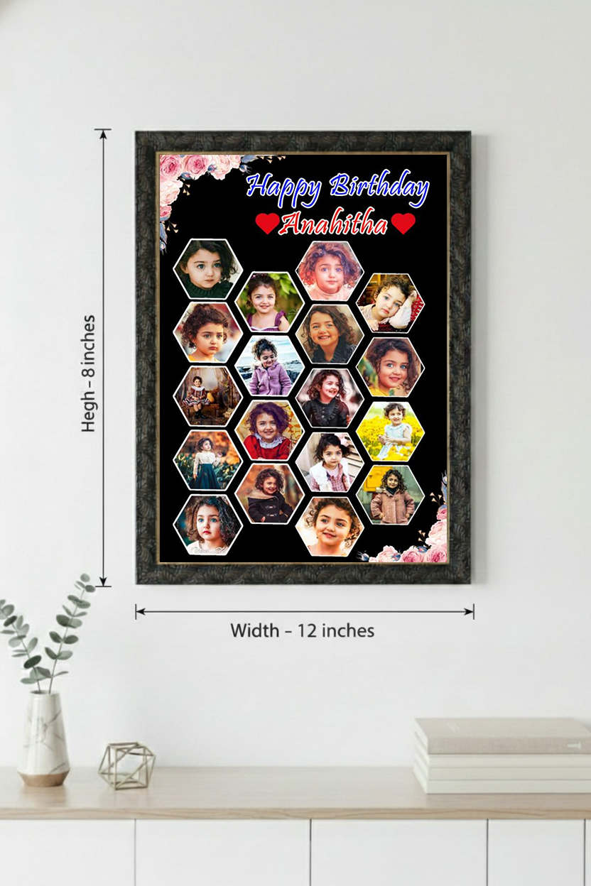 Birthday Frame PVF - 18-0812-138