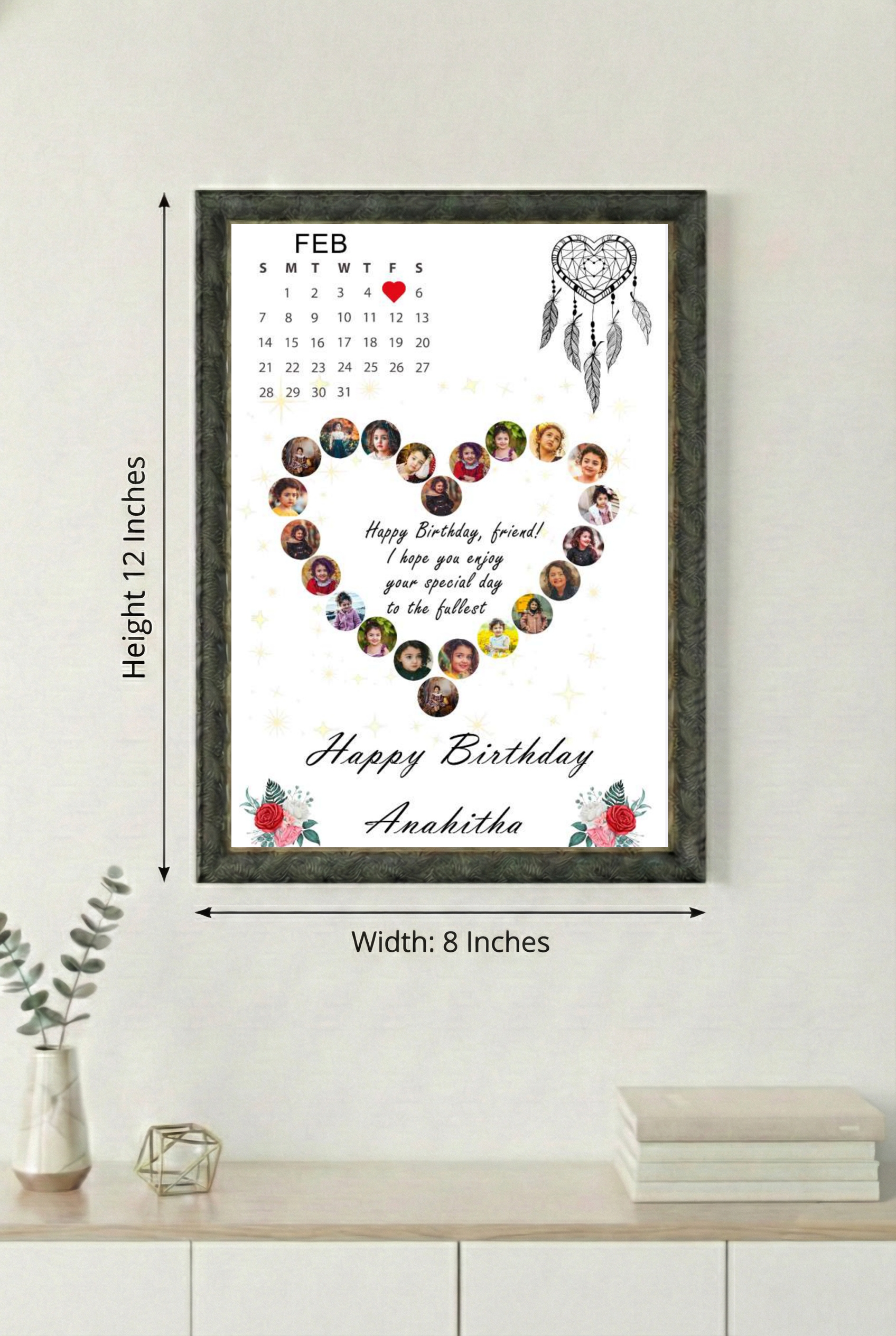 Birthday Frame PVF - 22-0812-140