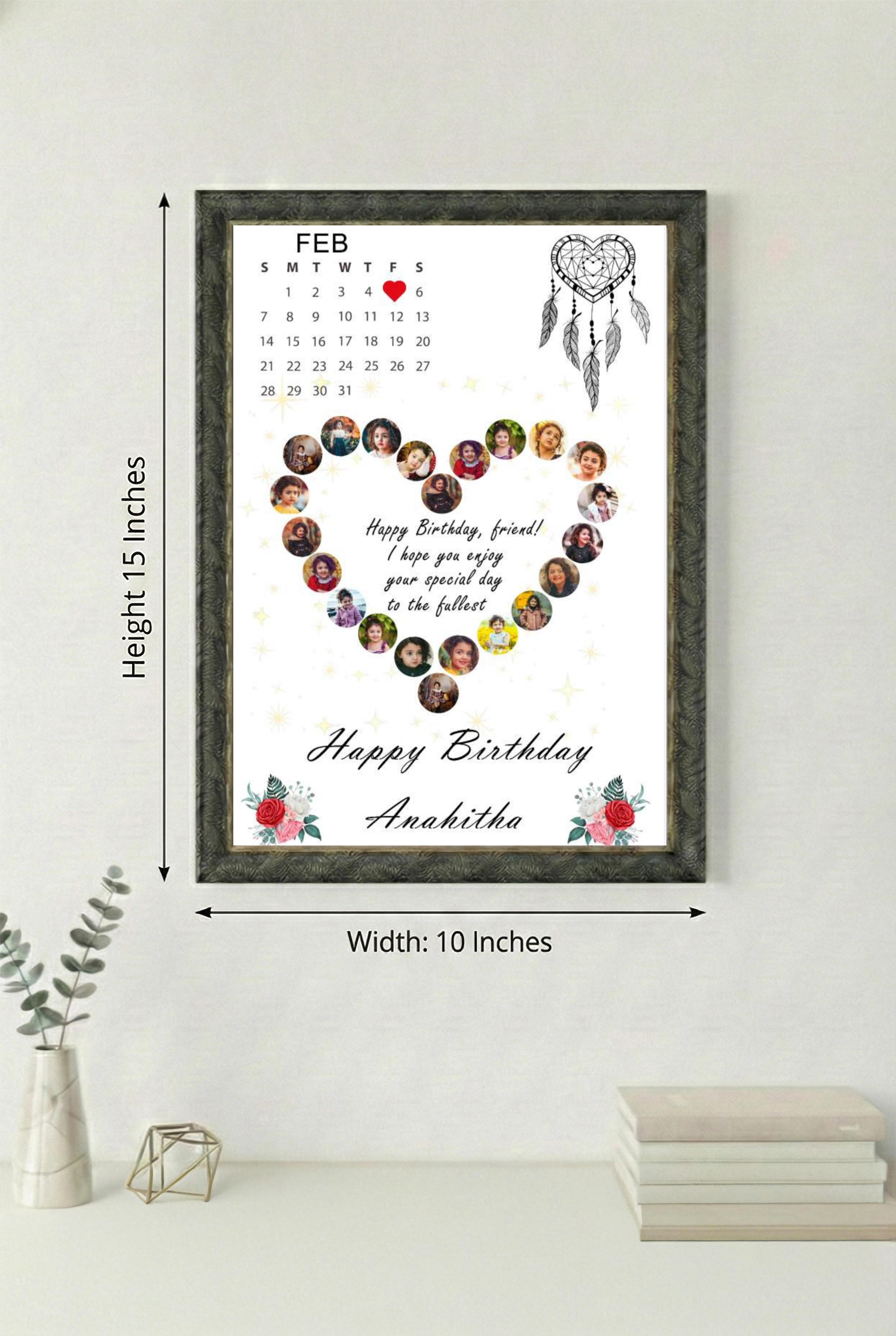Birthday Frame PVF - 22-1510-156