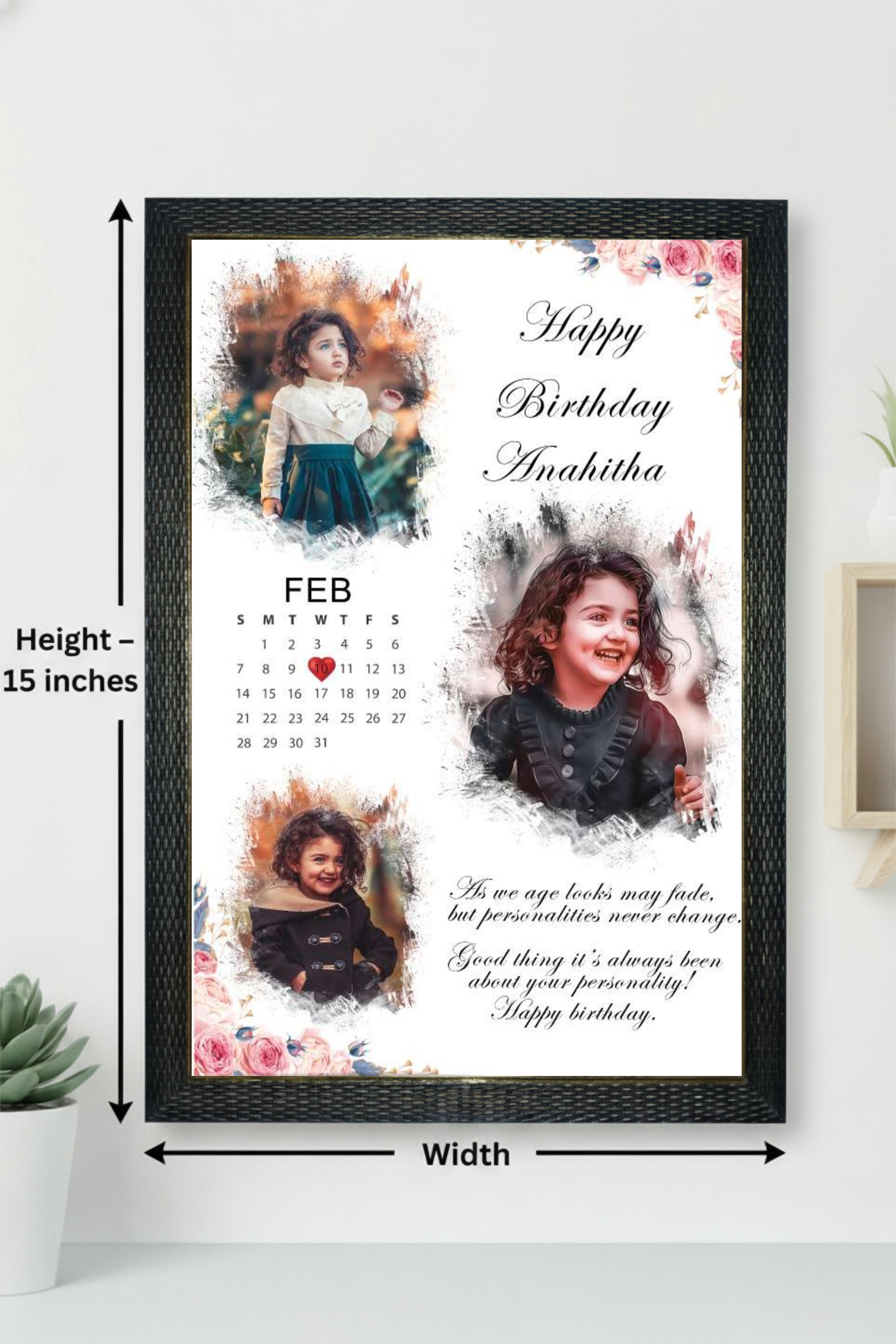 Birthday Frame PVF - 03-1510-149