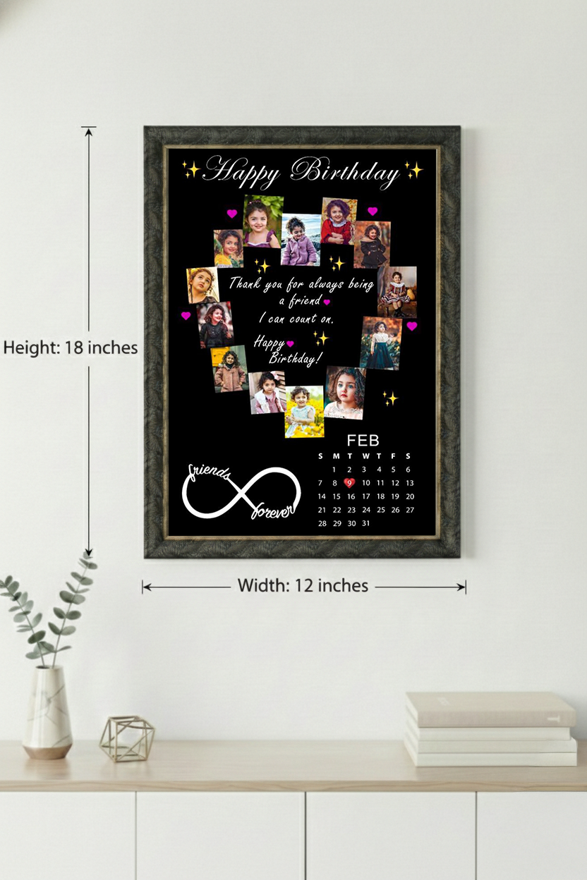 Birthday Frame PVF - 13-1218-113