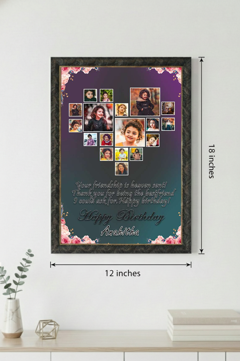 Birthday Frame PVF - 18-1218-115
