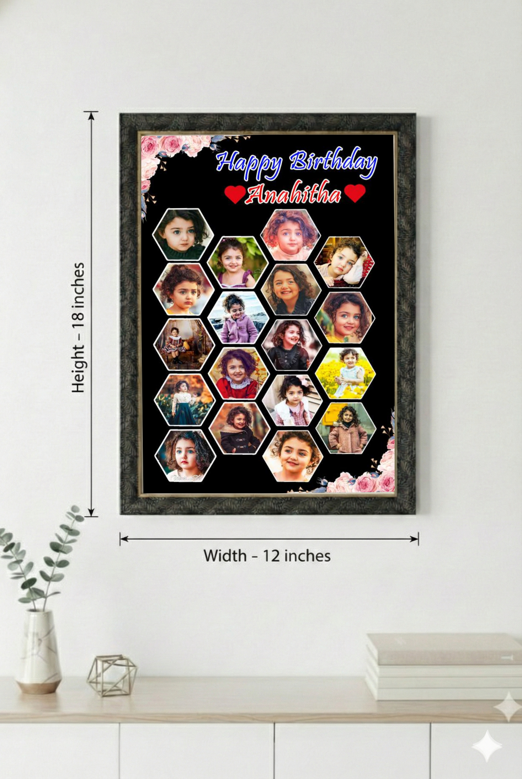 Birthday Frame PVF - 18-1218-114
