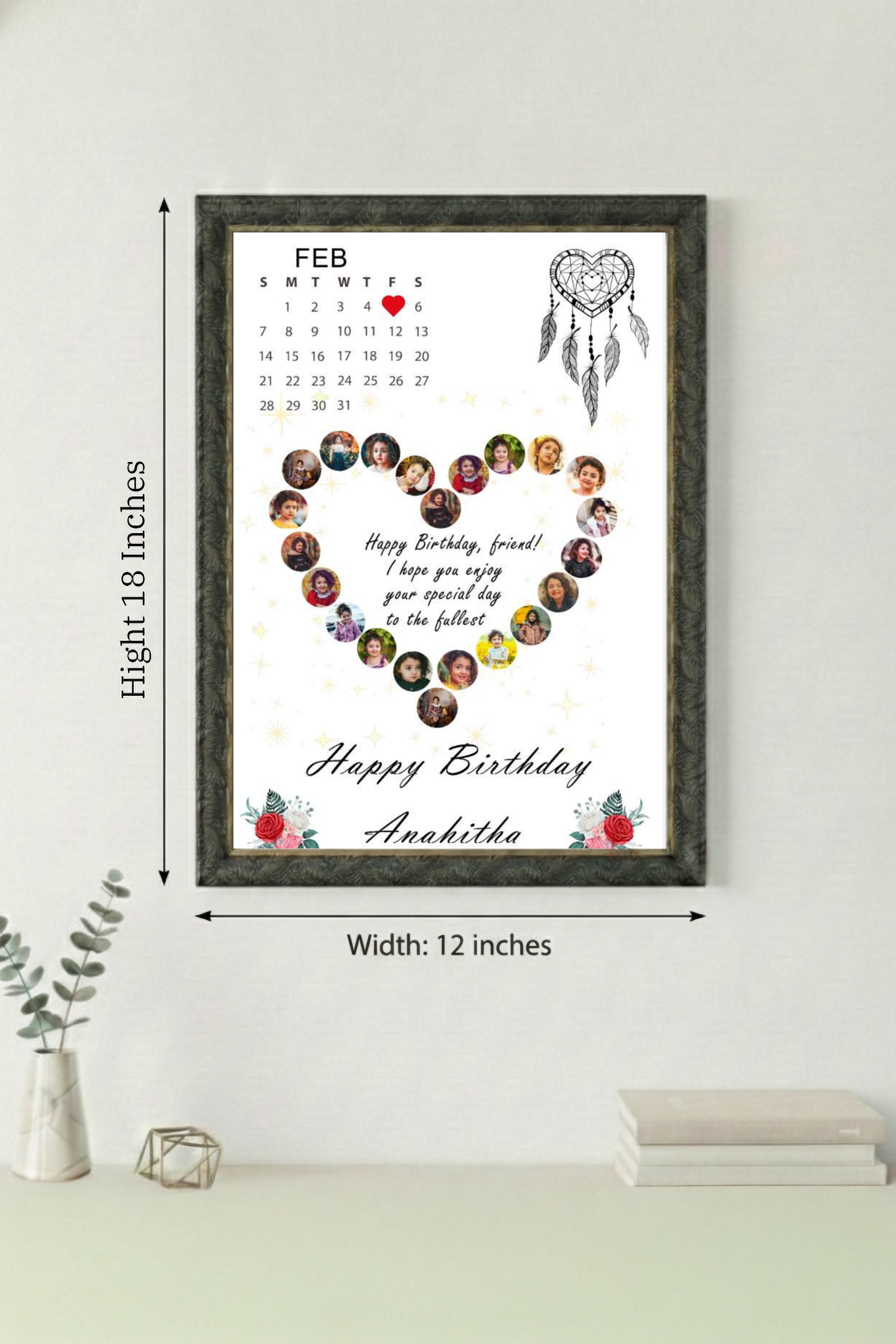 Birthday Frame PVF - 22-1218-108