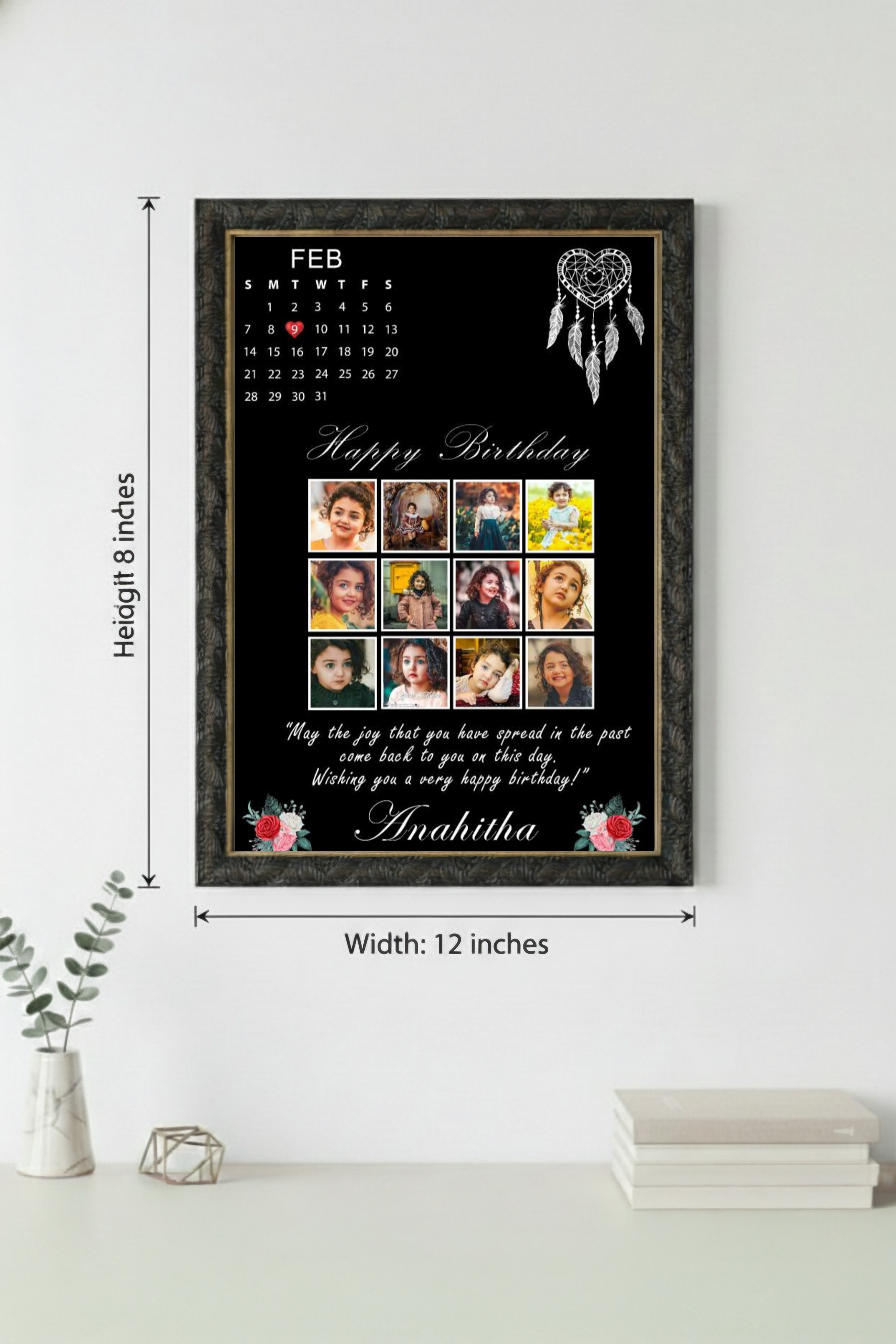 Birthday Frame PVF - 12-1218-112