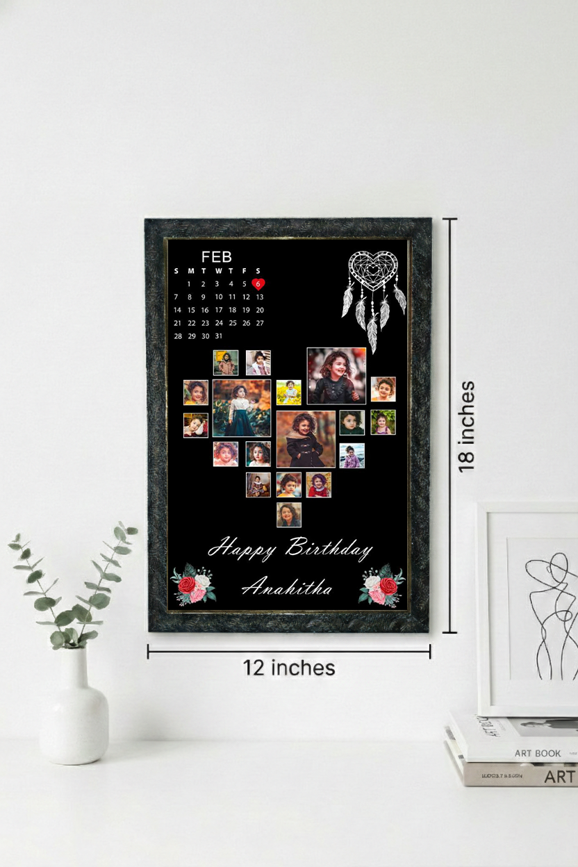 Birthday Frame PVF - 18-1218-107